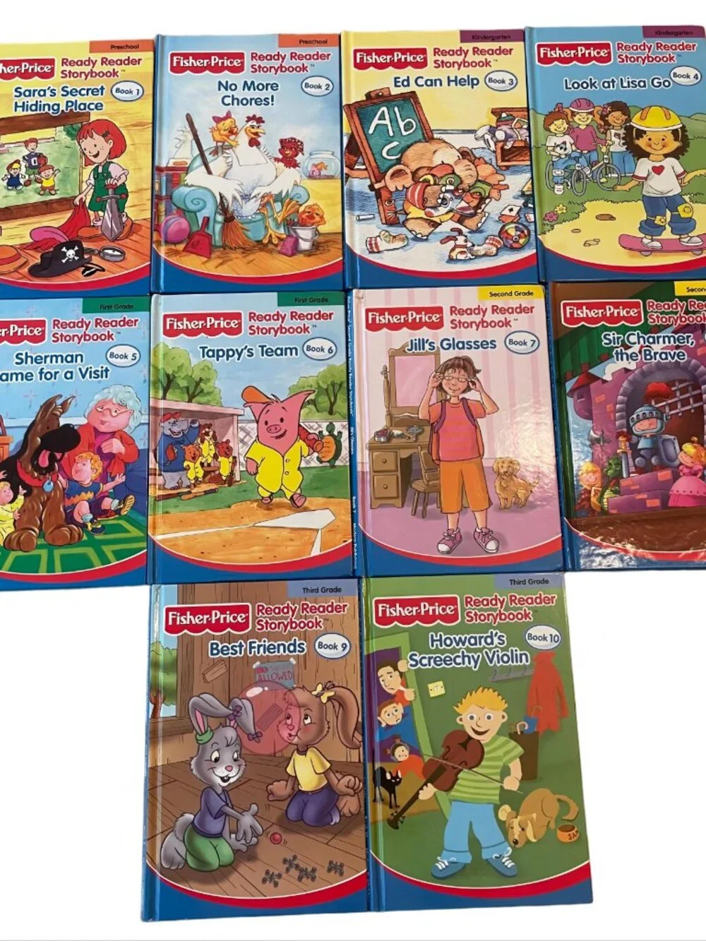 Vintage Fisher-Price Ready Reader Storybooks